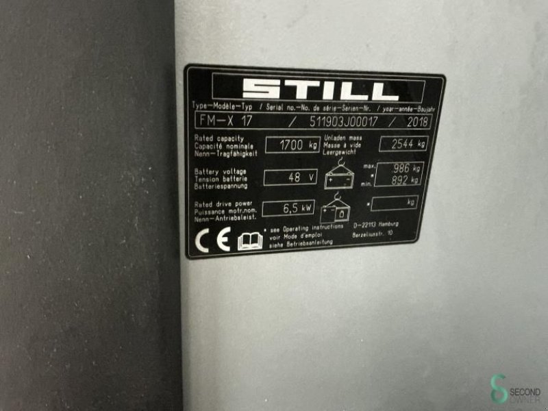 Teleskoplader typu Still FM-X17, Gebrauchtmaschine v Wijchen (Obrázok 10)