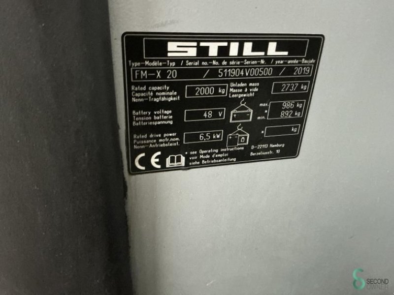 Teleskoplader des Typs Still FM-X20, Gebrauchtmaschine in Wijchen (Bild 11)