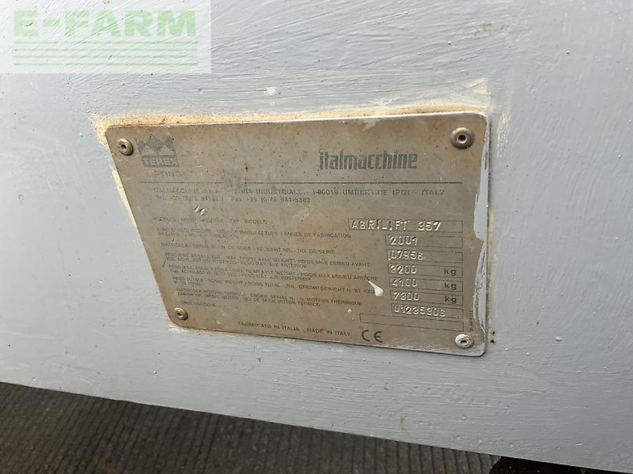 Teleskoplader van het type Terex agrilift 357 telehandler (st24949), Gebrauchtmaschine in SHAFTESBURY (Foto 14)