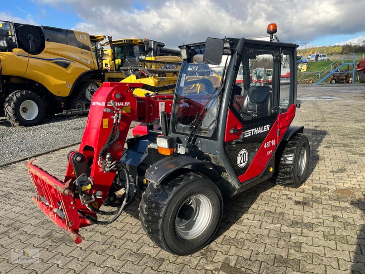 Teleskoplader of the type Thaler 48 T18-DPF, Gebrauchtmaschine in Neuhof - Dorfborn (Picture 2)