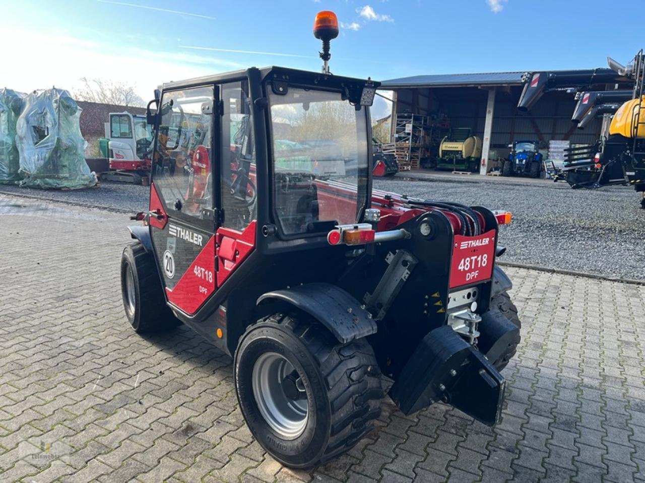 Teleskoplader of the type Thaler 48 T18-DPF, Gebrauchtmaschine in Neuhof - Dorfborn (Picture 4)