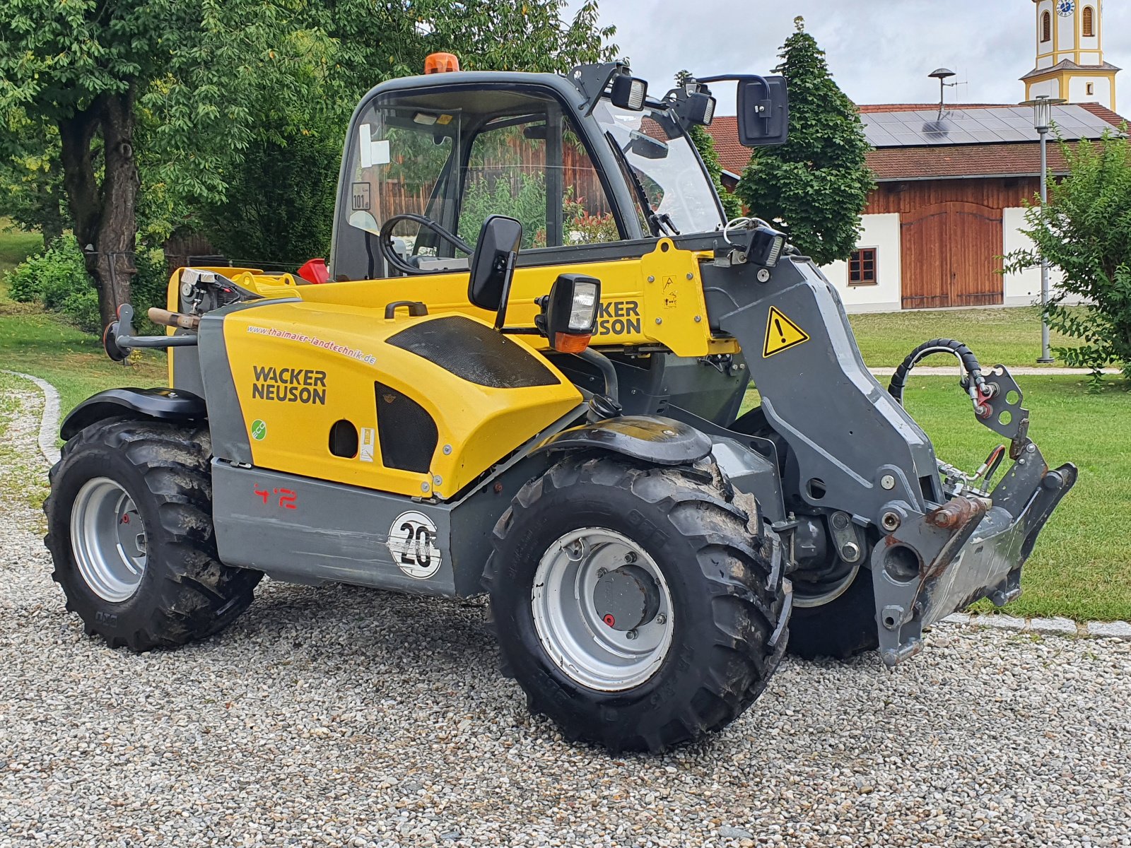 Teleskoplader tipa Wacker Neuson TH 412, Gebrauchtmaschine u Oberornau (Slika 1)