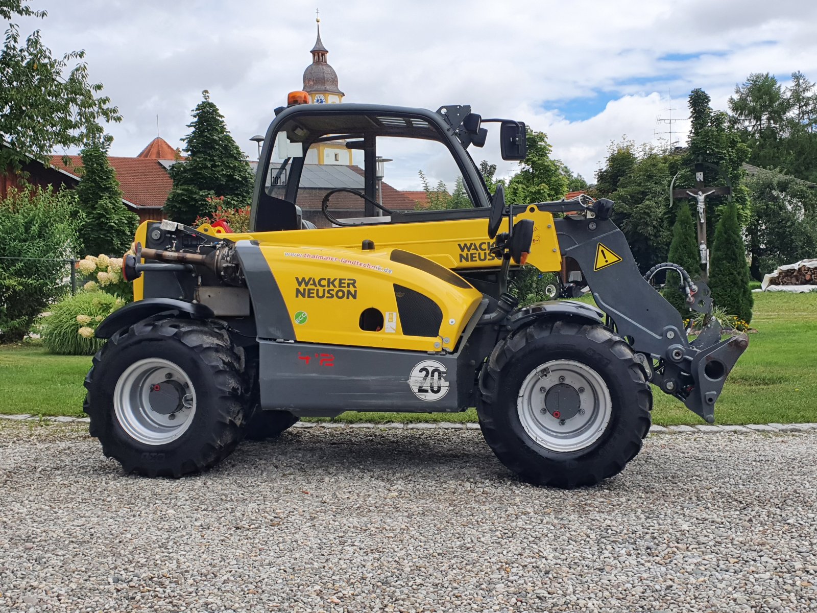 Teleskoplader tipa Wacker Neuson TH 412, Gebrauchtmaschine u Oberornau (Slika 4)