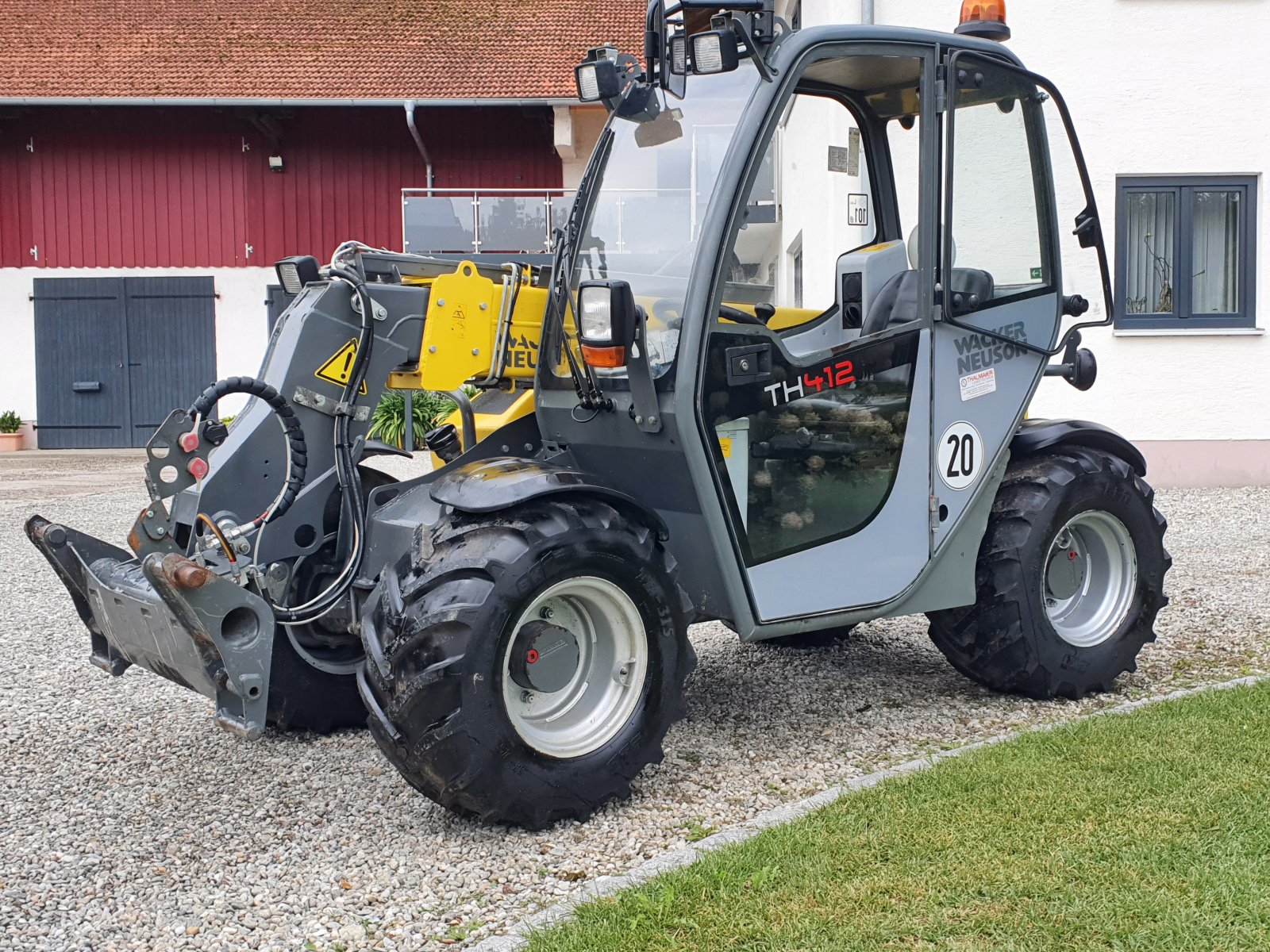 Teleskoplader tipa Wacker Neuson TH 412, Gebrauchtmaschine u Oberornau (Slika 5)