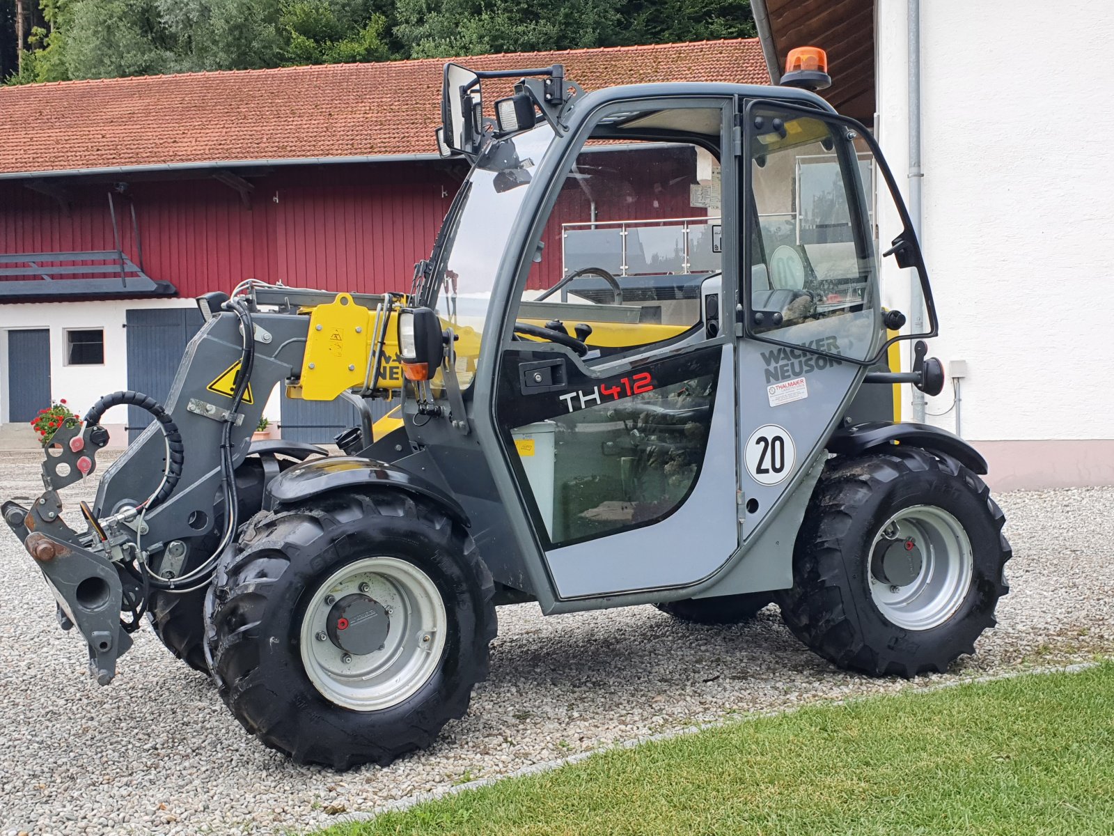 Teleskoplader tipa Wacker Neuson TH 412, Gebrauchtmaschine u Oberornau (Slika 7)