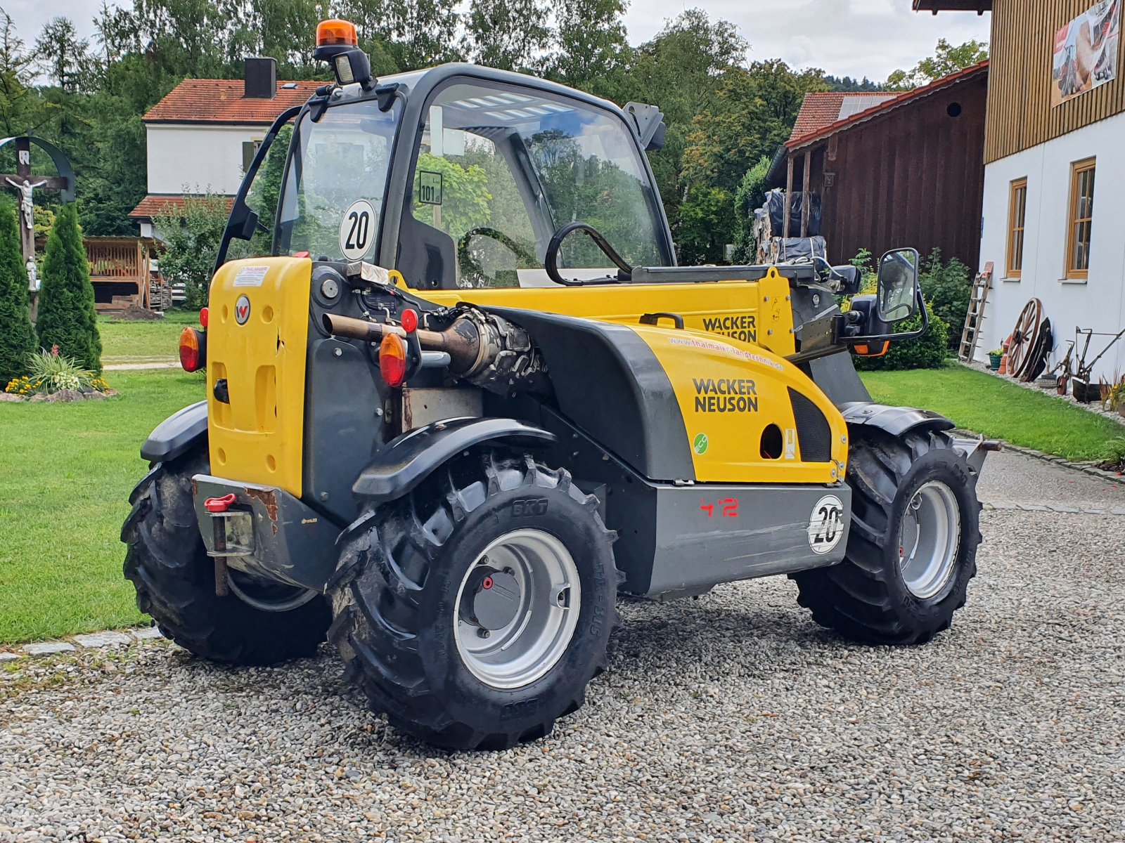 Teleskoplader tipa Wacker Neuson TH 412, Gebrauchtmaschine u Oberornau (Slika 9)