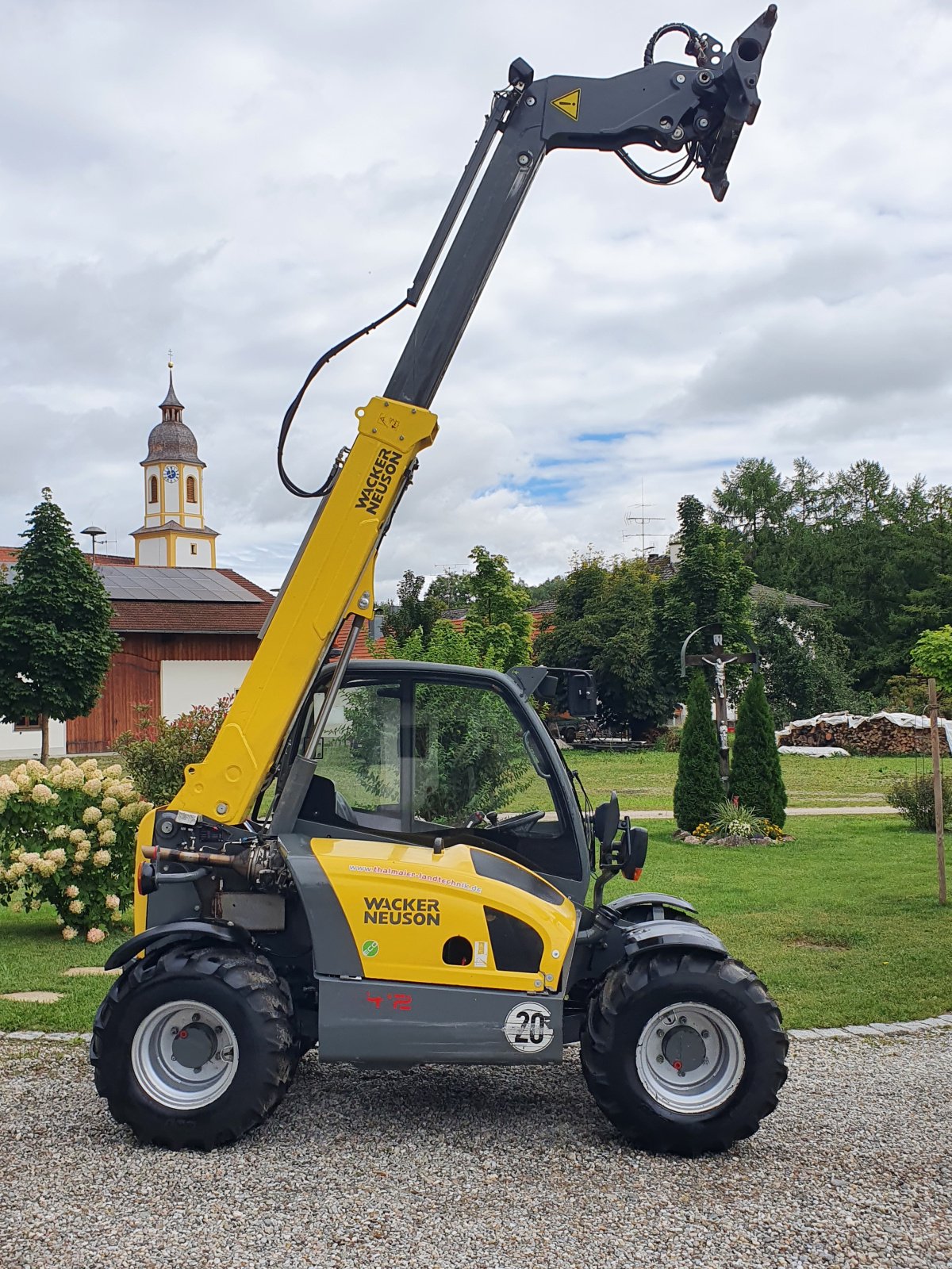 Teleskoplader tipa Wacker Neuson TH 412, Gebrauchtmaschine u Oberornau (Slika 10)