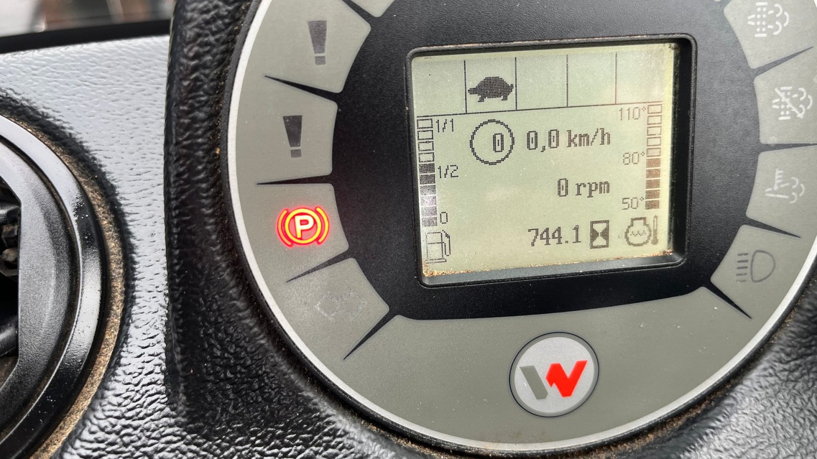 Teleskoplader of the type Wacker Neuson TH412 Velholdt lille teleskoplæsser, Gebrauchtmaschine in Rønnede (Picture 12)