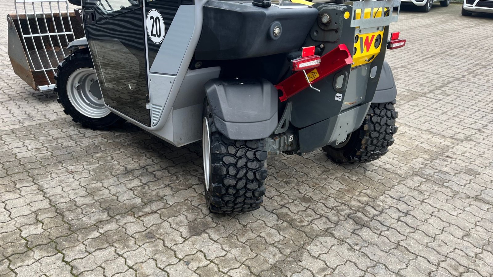 Teleskoplader of the type Wacker Neuson TH412 Velholdt lille teleskoplæsser, Gebrauchtmaschine in Rønnede (Picture 19)