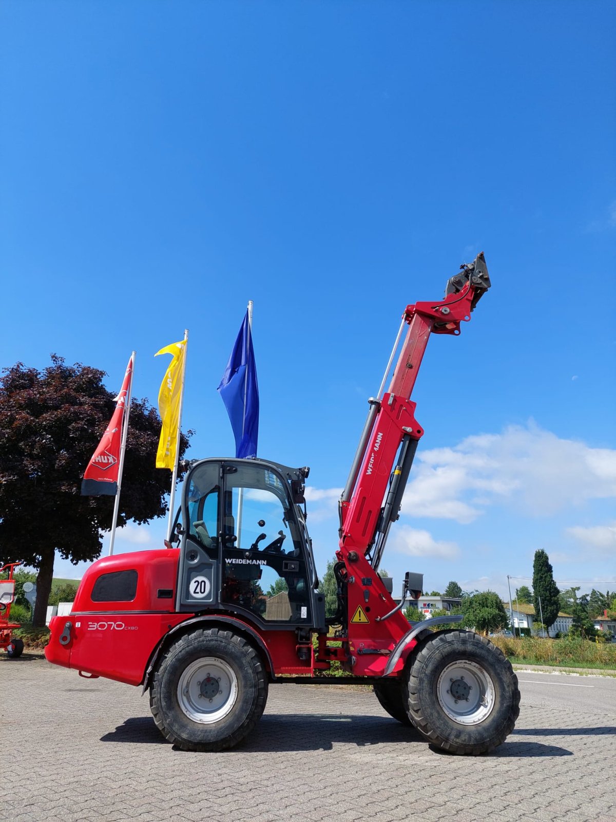Teleskoplader des Typs Weidemann  3070 CX, Gebrauchtmaschine in Hohenfels (Bild 1)