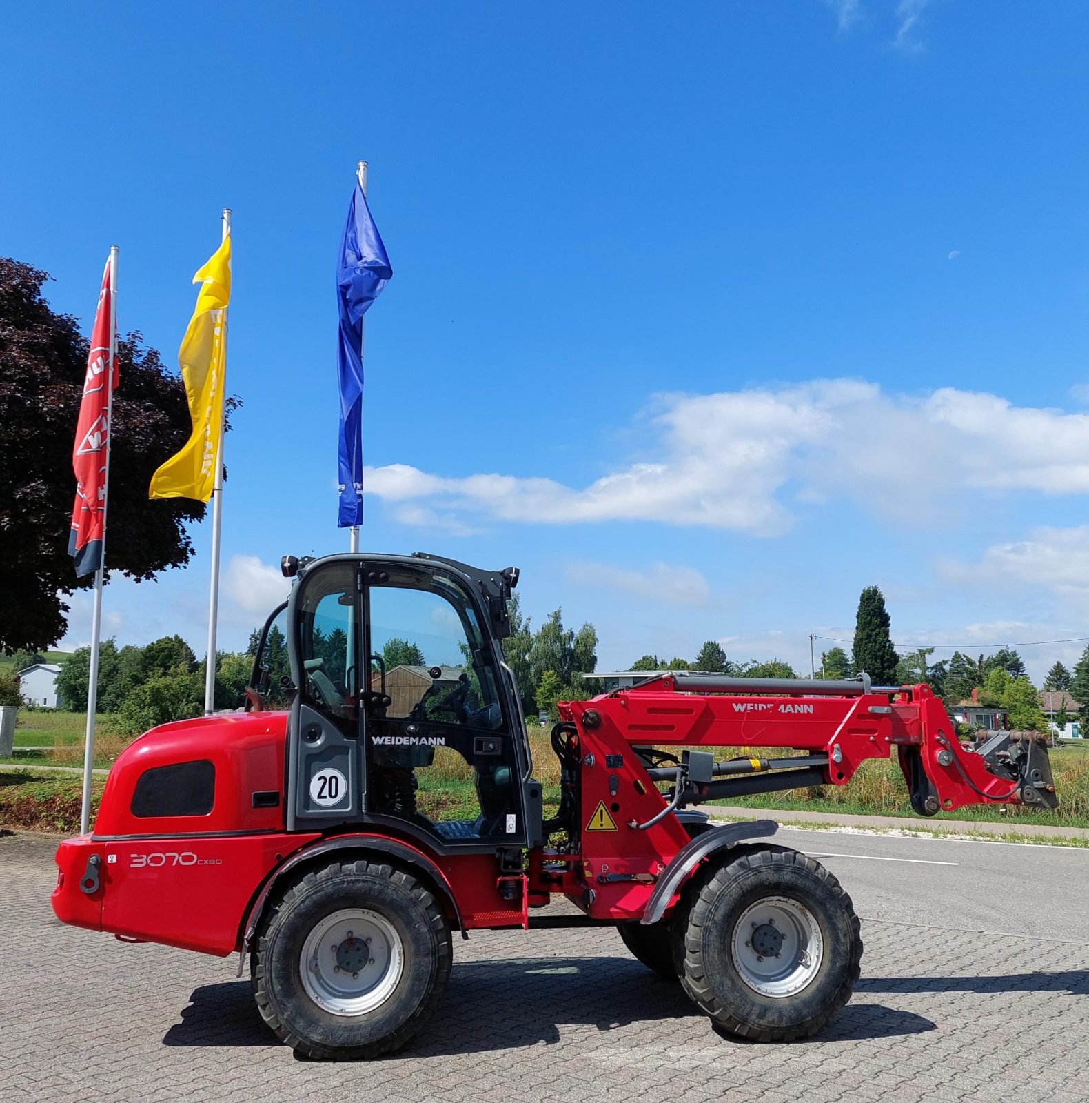 Teleskoplader des Typs Weidemann  3070 CX, Gebrauchtmaschine in Hohenfels (Bild 2)