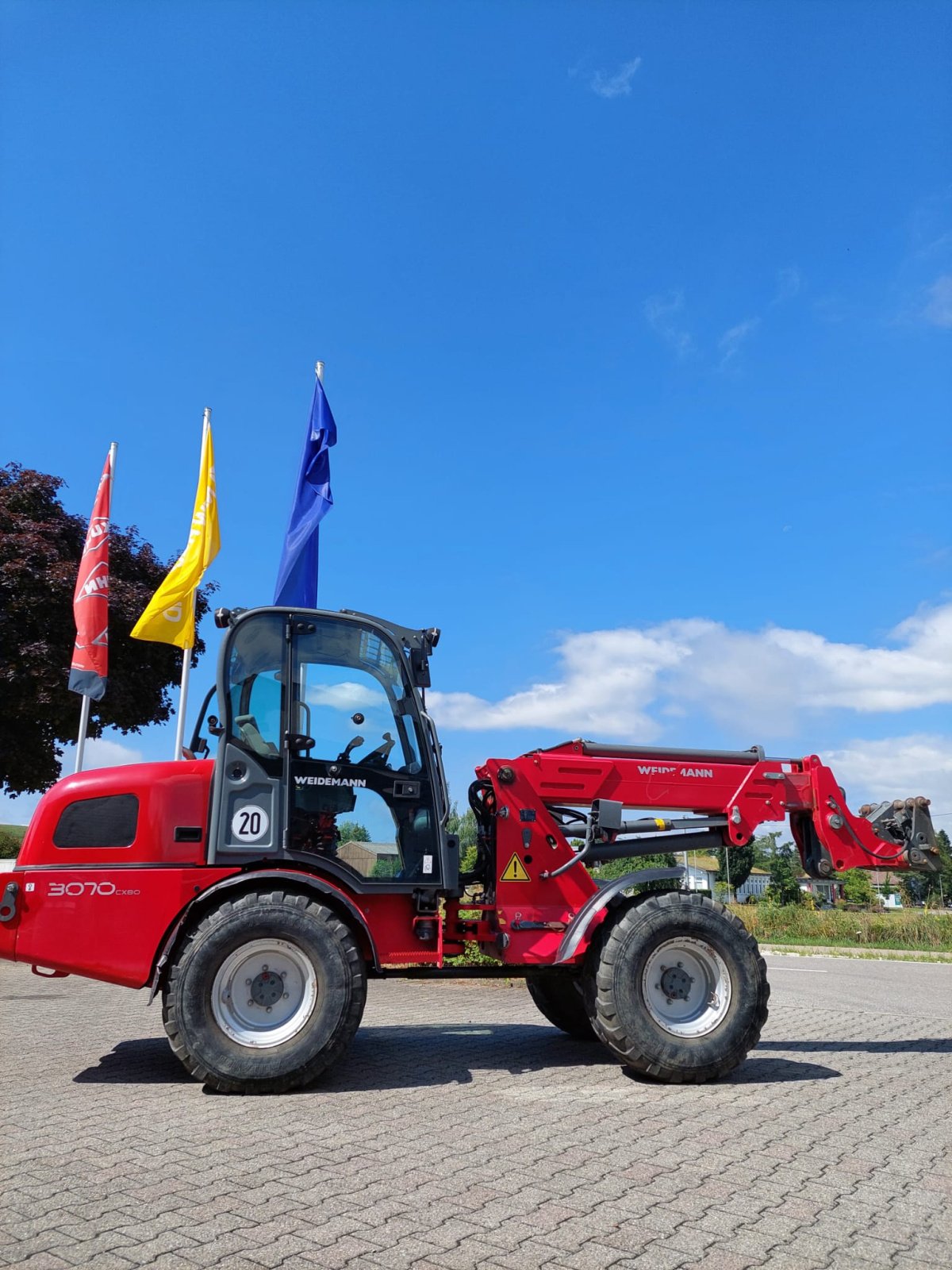 Teleskoplader des Typs Weidemann  3070 CX, Gebrauchtmaschine in Hohenfels (Bild 3)