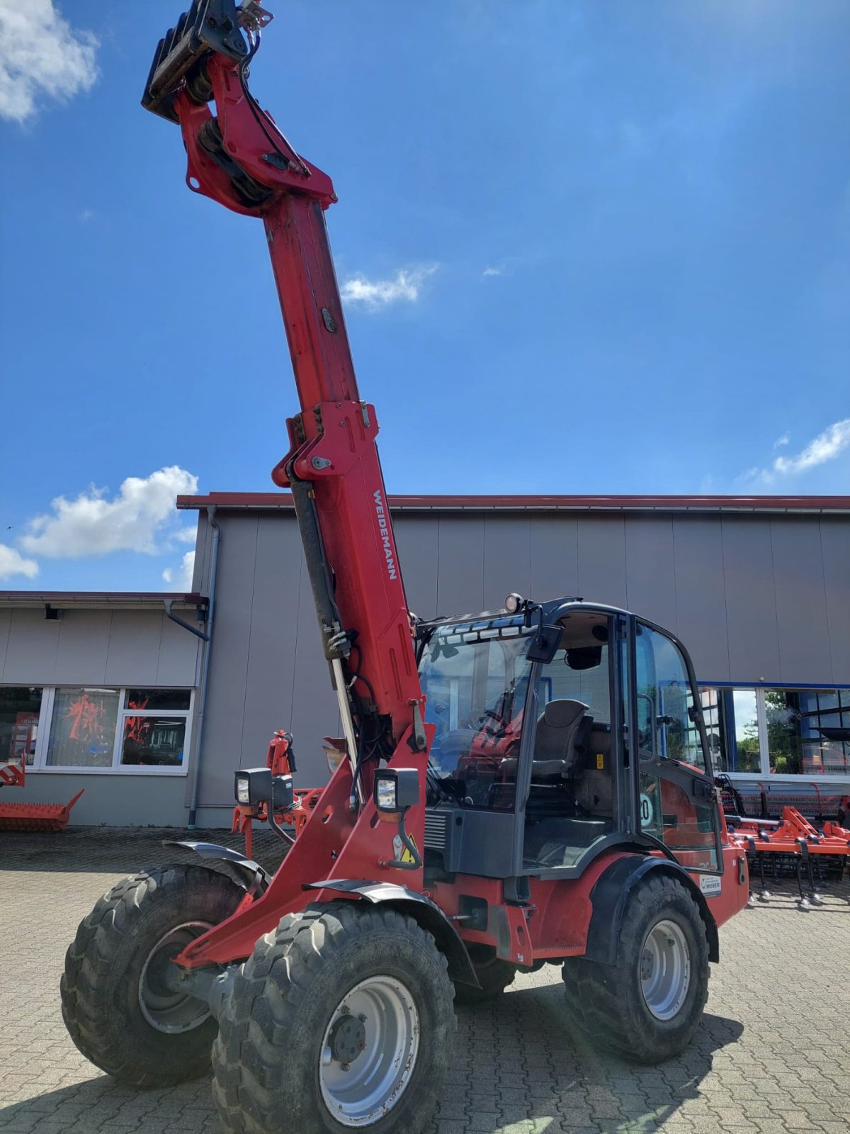 Teleskoplader des Typs Weidemann  3070 CX, Gebrauchtmaschine in Hohenfels (Bild 5)