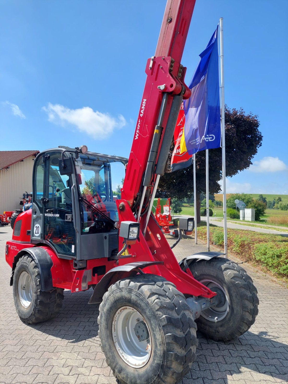 Teleskoplader des Typs Weidemann  3070 CX, Gebrauchtmaschine in Hohenfels (Bild 9)