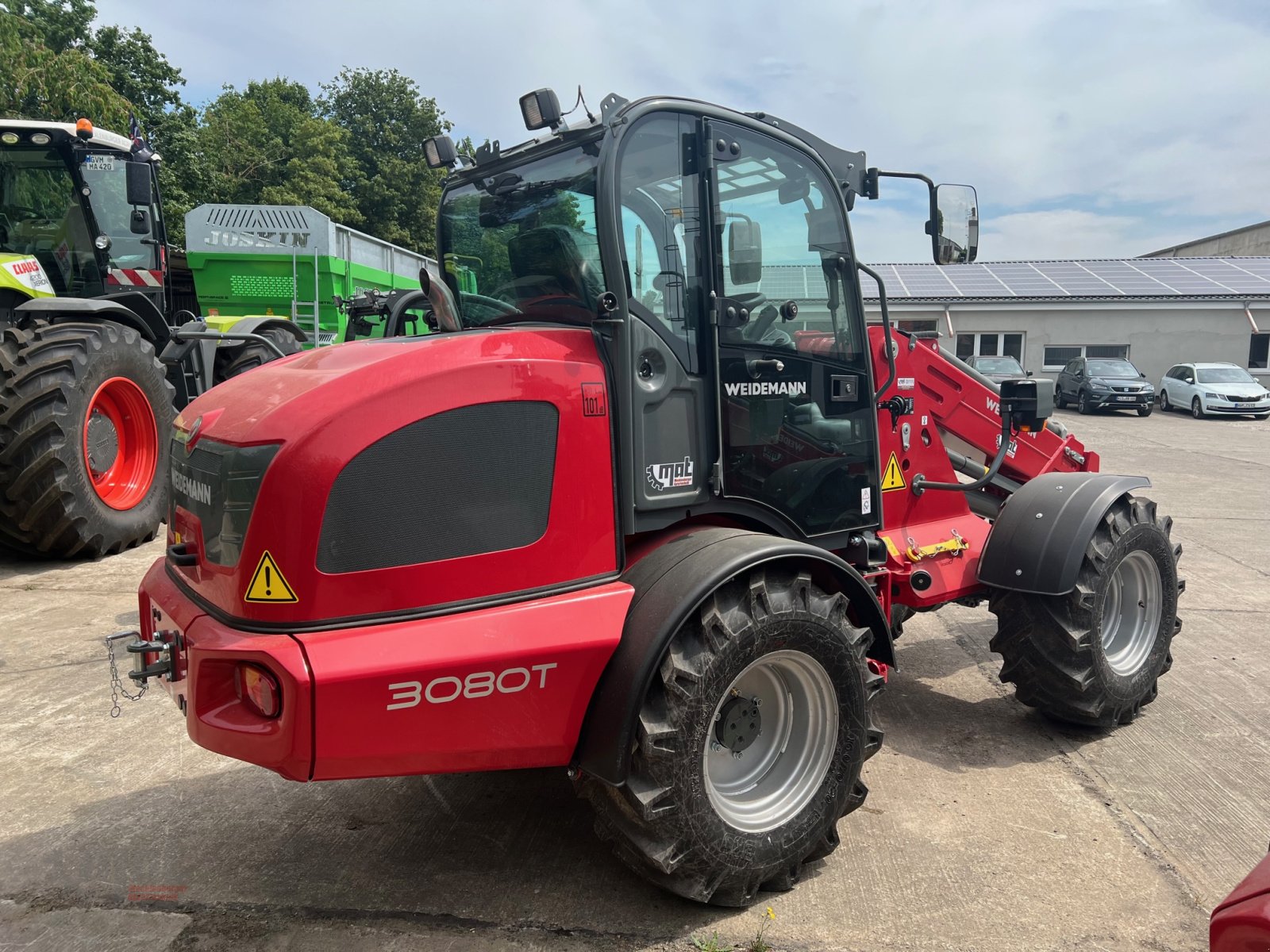 Teleskoplader of the type Weidemann  3080 T, Neumaschine in Groß Stieten (Picture 2)