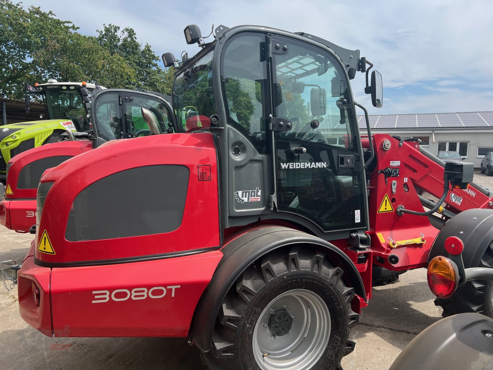Teleskoplader of the type Weidemann  3080 T, Neumaschine in Groß Stieten (Picture 4)