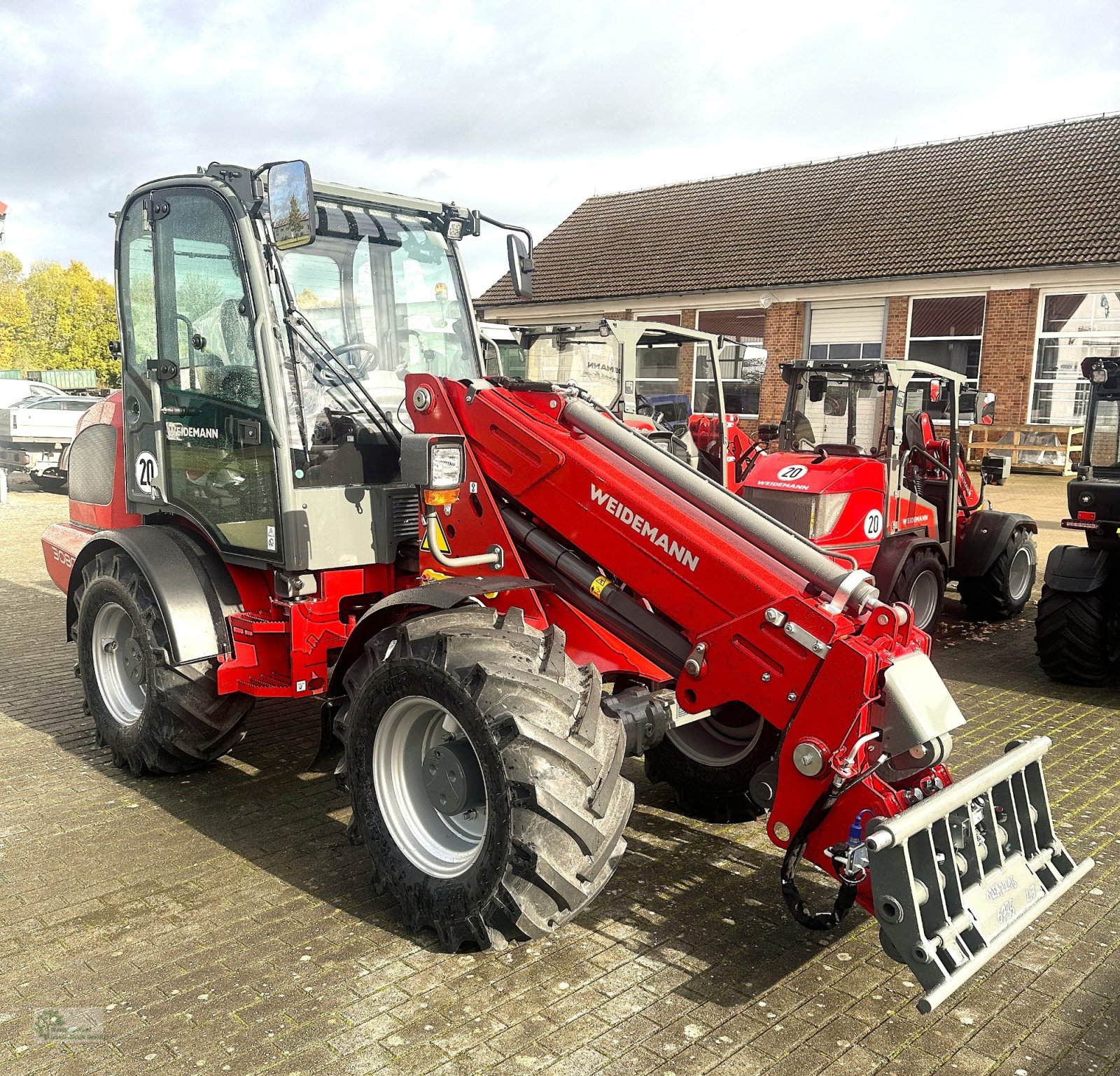 Teleskoplader of the type Weidemann  3080 T, Neumaschine in Karstädt (Picture 1)