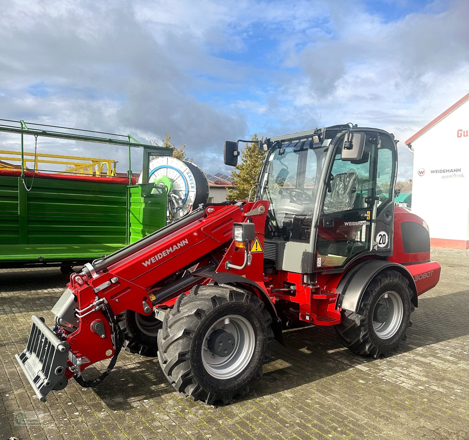 Teleskoplader of the type Weidemann  3080 T, Neumaschine in Karstädt (Picture 2)