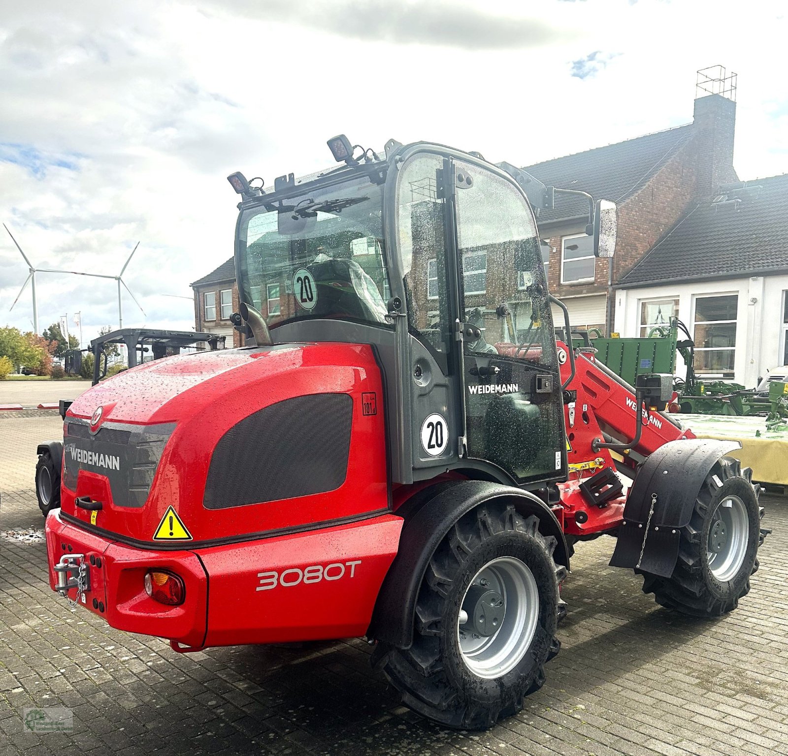 Teleskoplader of the type Weidemann  3080 T, Neumaschine in Karstädt (Picture 3)