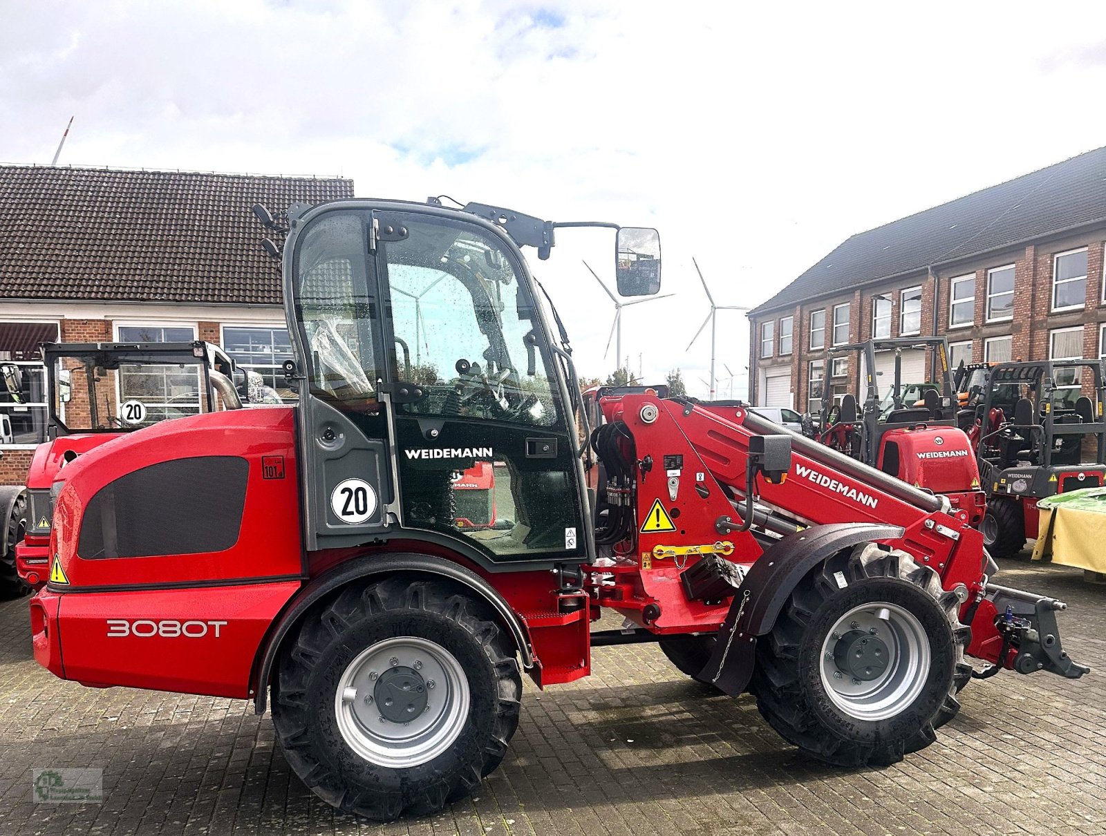 Teleskoplader of the type Weidemann  3080 T, Neumaschine in Karstädt (Picture 4)