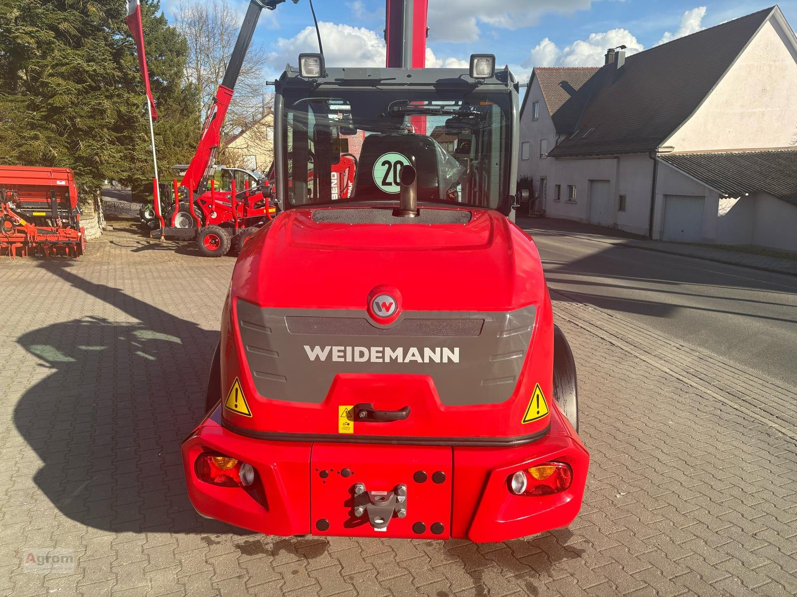 Teleskoplader типа Weidemann  3080T, Neumaschine в Blaufelden-Wiesenbach (Фотография 8)