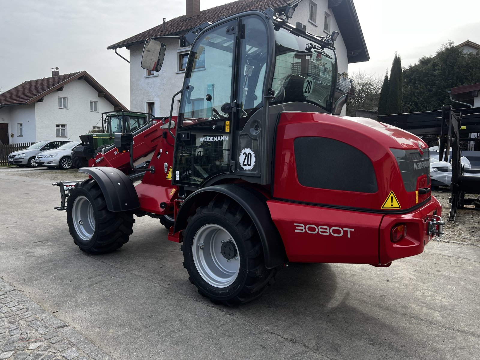 Teleskoplader typu Weidemann  3080T, Neumaschine v Regen (Obrázek 4)