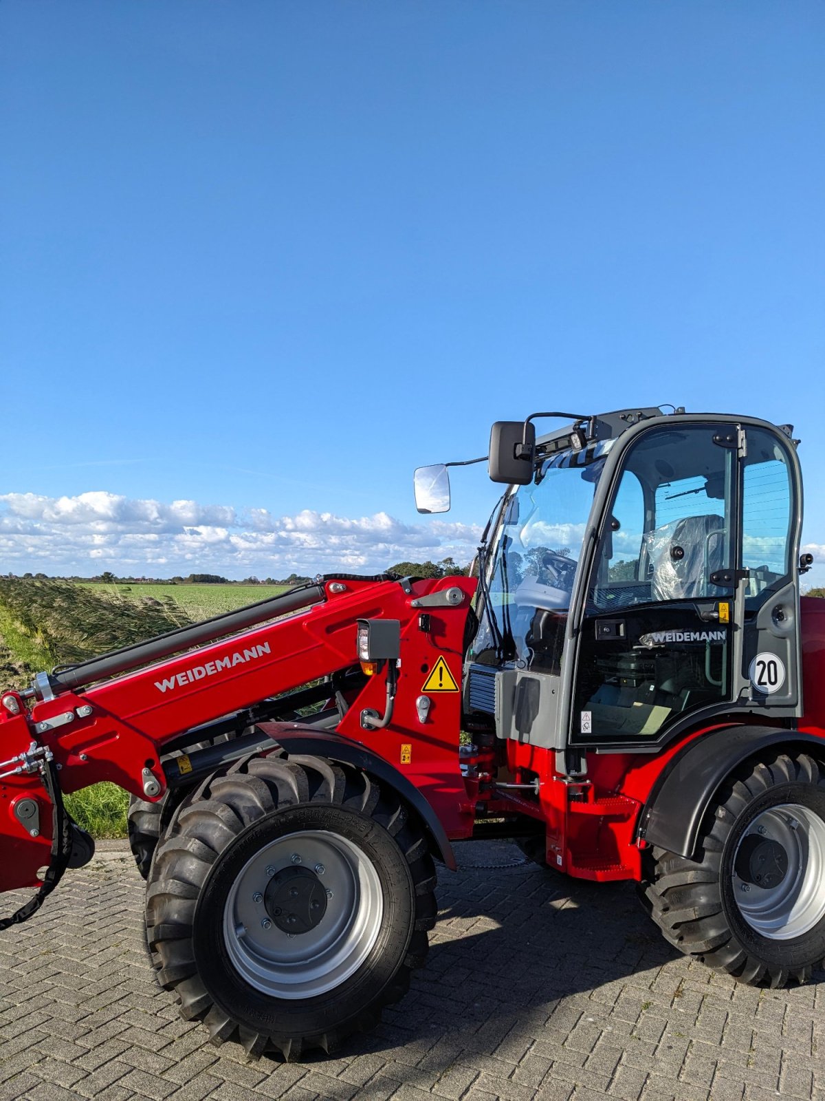 Teleskoplader del tipo Weidemann  3080T, Neumaschine In Dornum - Nesse (Immagine 4)