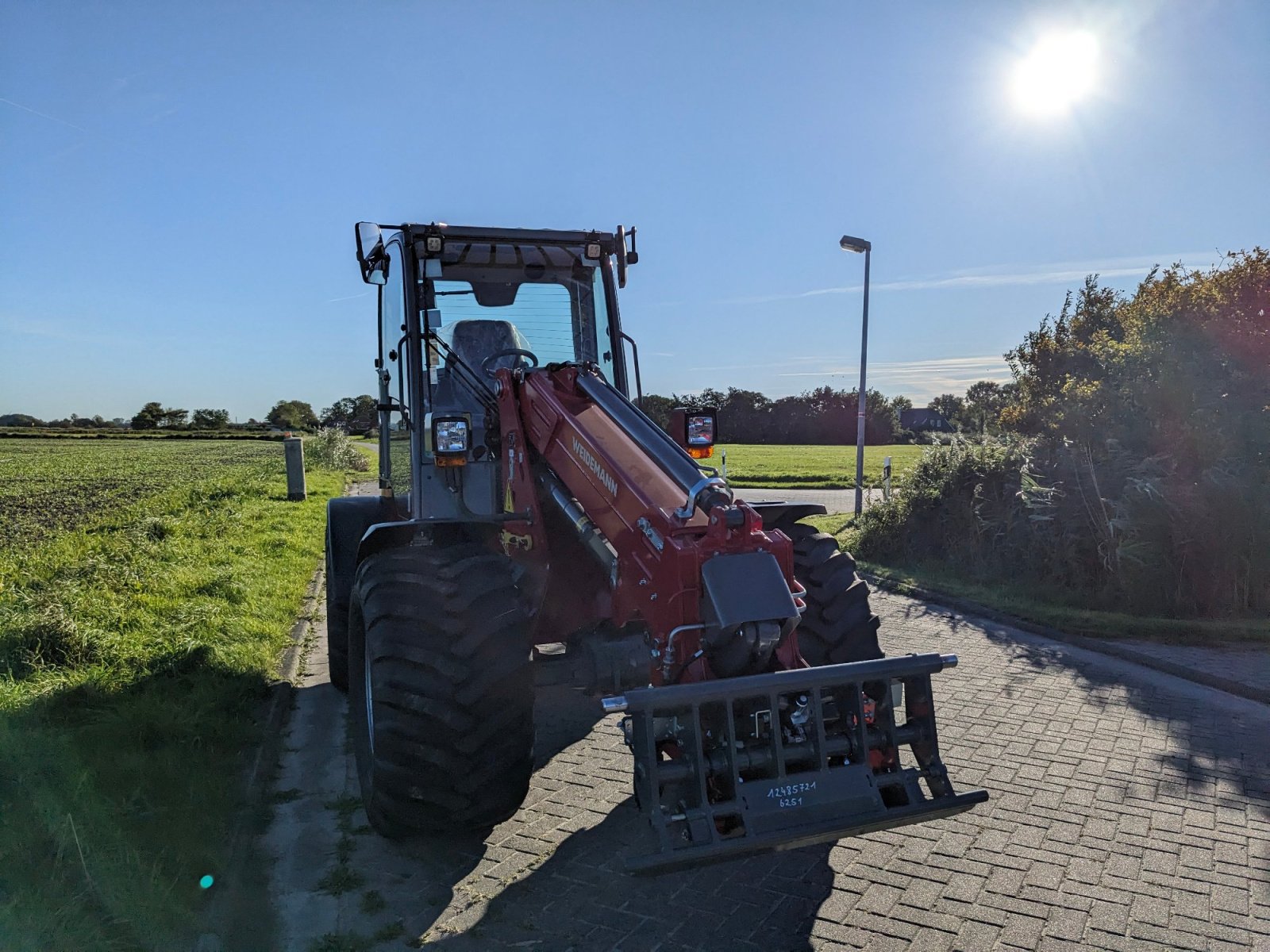 Teleskoplader del tipo Weidemann  3080T, Neumaschine In Dornum - Nesse (Immagine 8)