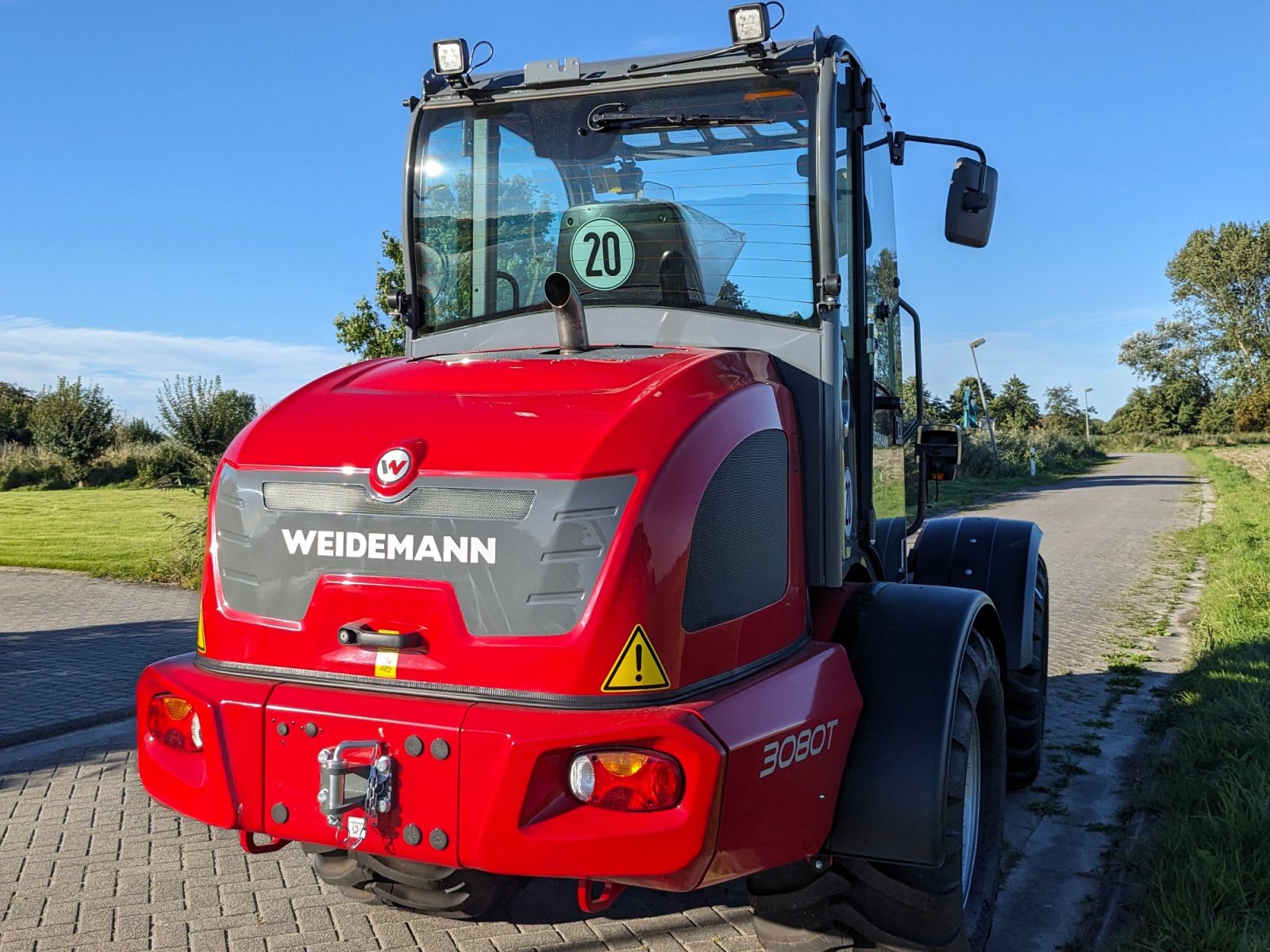 Teleskoplader del tipo Weidemann  3080T, Neumaschine In Dornum - Nesse (Immagine 15)