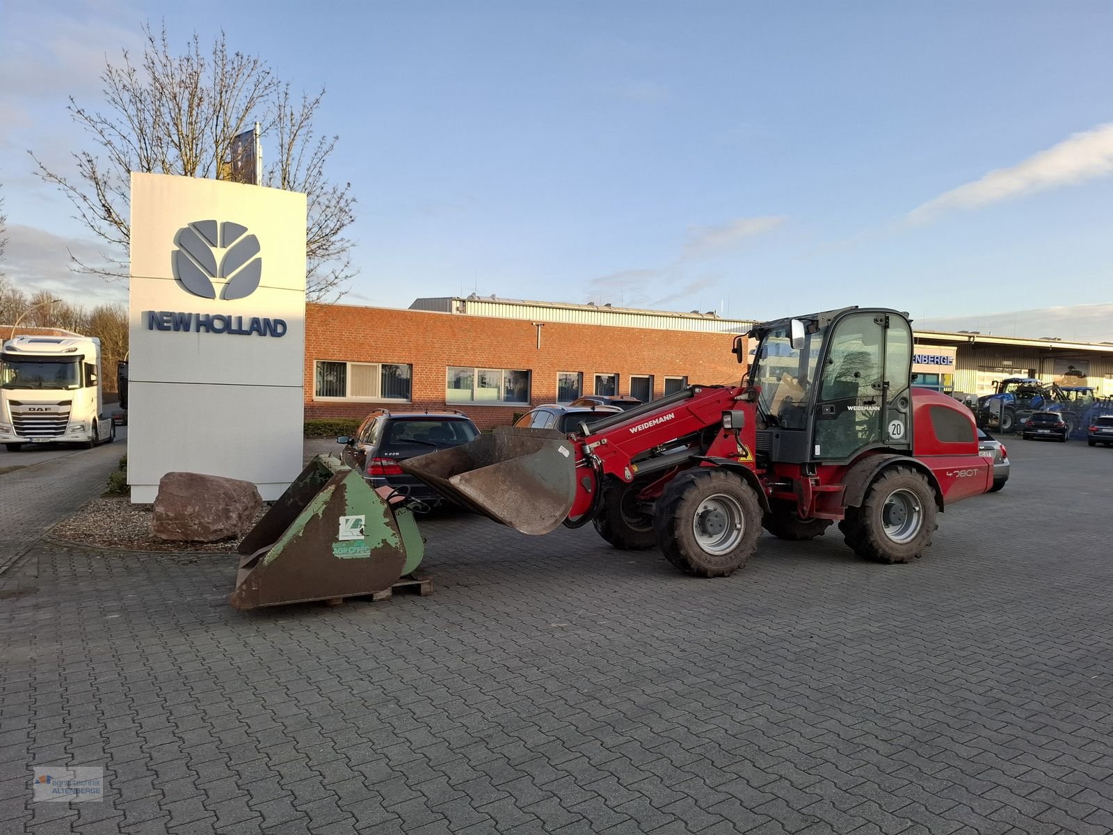 Teleskoplader типа Weidemann  4080 T, Gebrauchtmaschine в Altenberge (Фотография 2)