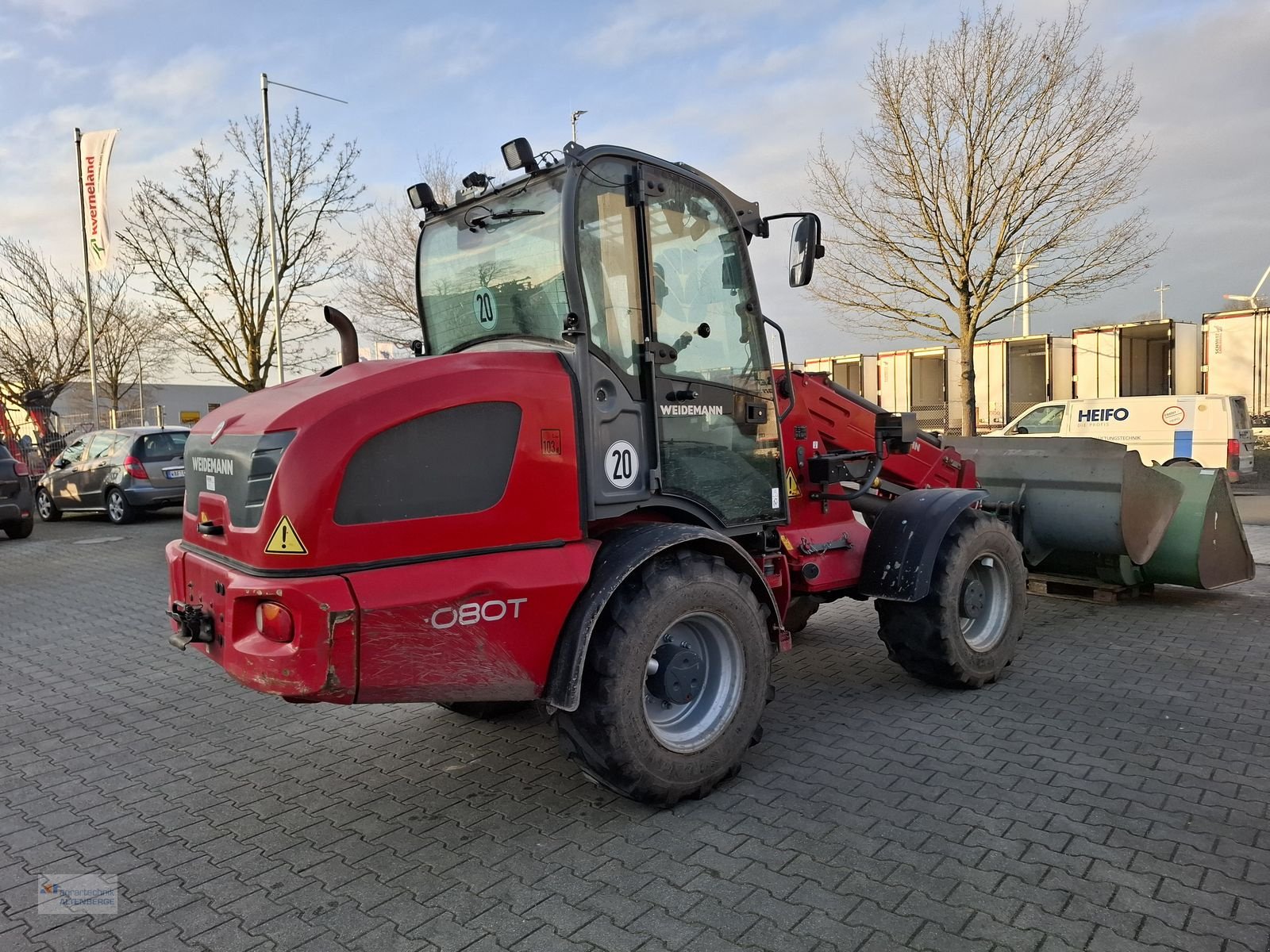 Teleskoplader типа Weidemann  4080 T, Gebrauchtmaschine в Altenberge (Фотография 9)