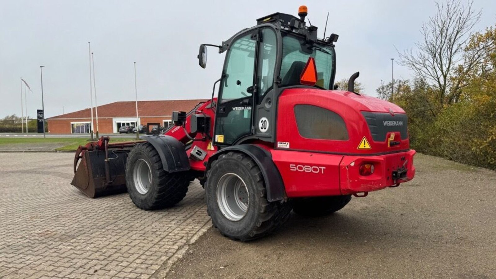 Teleskoplader tip Weidemann  5080T RL70, Gebrauchtmaschine in Rødovre (Poză 3)