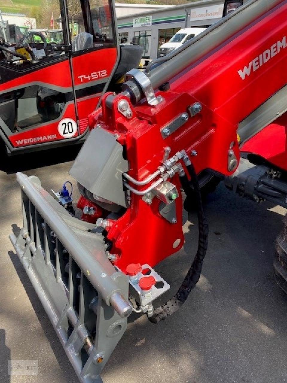 Teleskoplader van het type Weidemann  5080T Stage V, Neumaschine in Eslohe–Bremke (Foto 3)