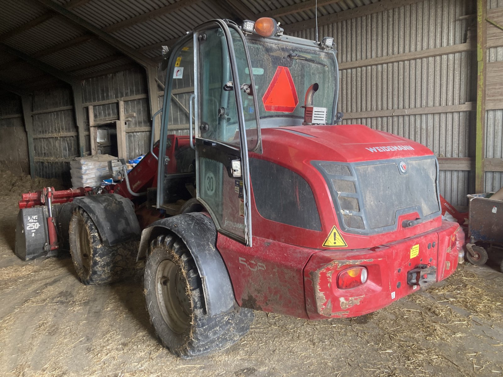 Teleskoplader of the type Weidemann  5080TELE, Gebrauchtmaschine in Thisted (Picture 1)