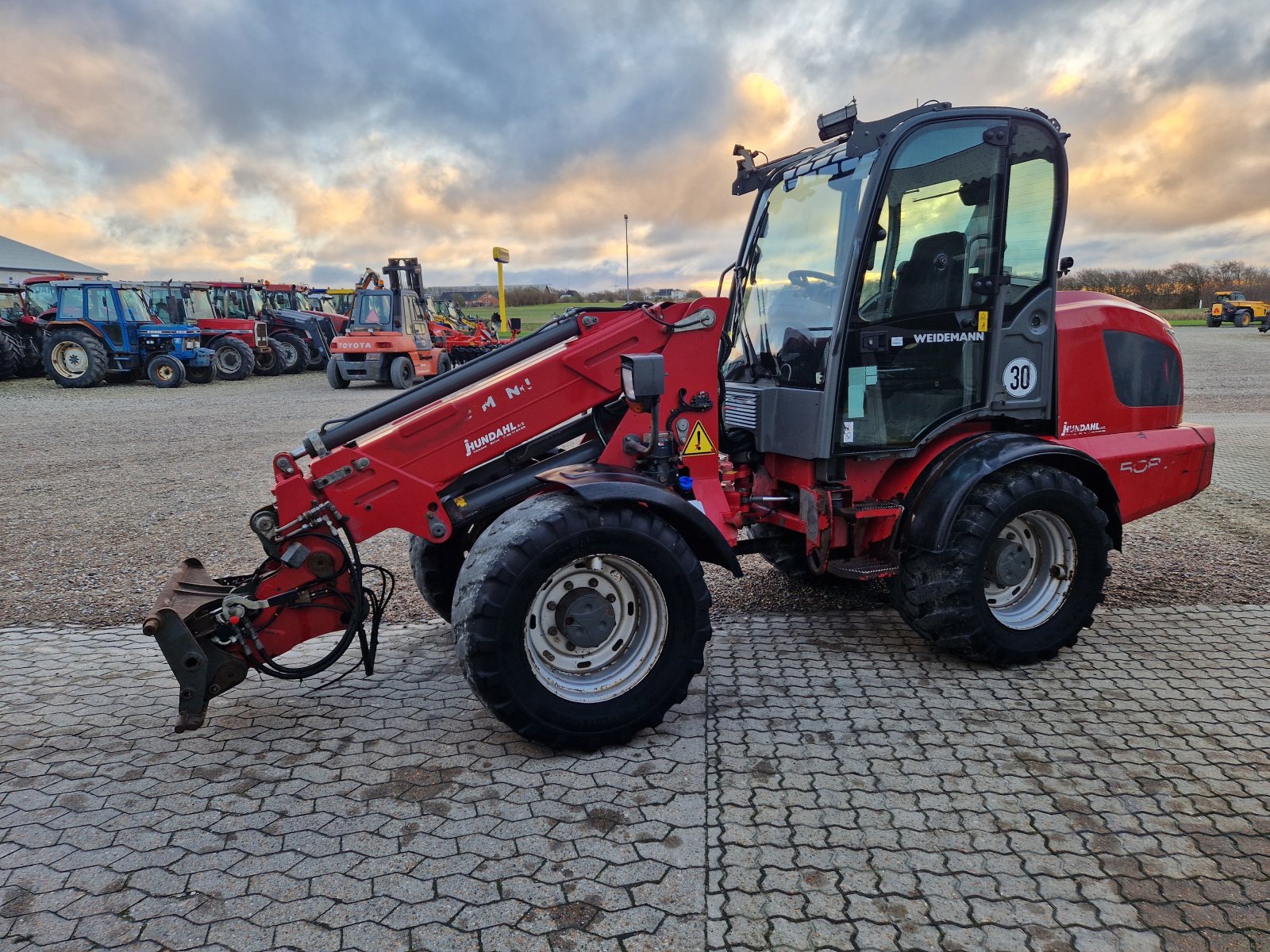 Teleskoplader vrste Weidemann  5080TELE, Gebrauchtmaschine v Thisted (Slika 4)