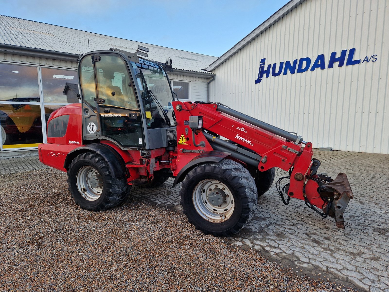 Teleskoplader Türe ait Weidemann  5080TELE, Gebrauchtmaschine içinde Thisted (resim 1)