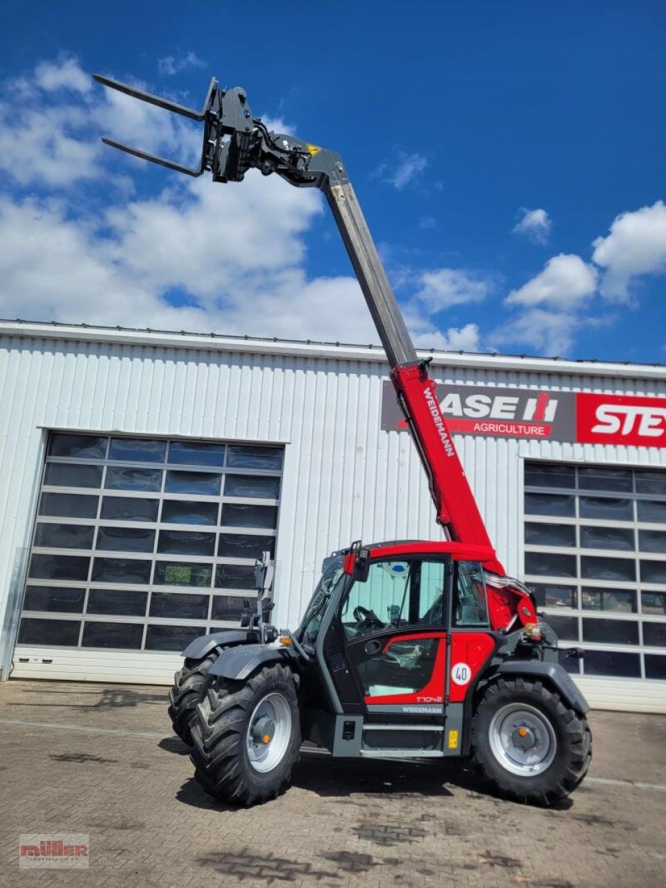 Teleskoplader of the type Weidemann  7042 T, Gebrauchtmaschine in Holzhausen (Picture 2)