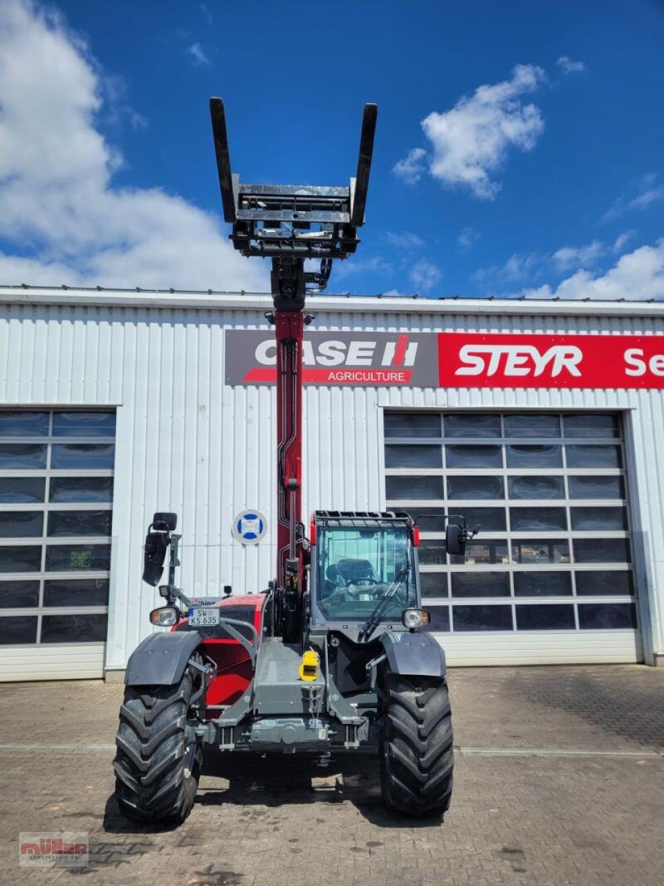 Teleskoplader of the type Weidemann  7042 T, Gebrauchtmaschine in Holzhausen (Picture 3)