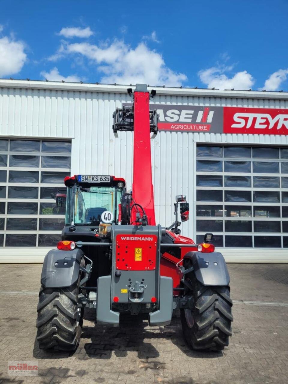 Teleskoplader of the type Weidemann  7042 T, Gebrauchtmaschine in Holzhausen (Picture 10)