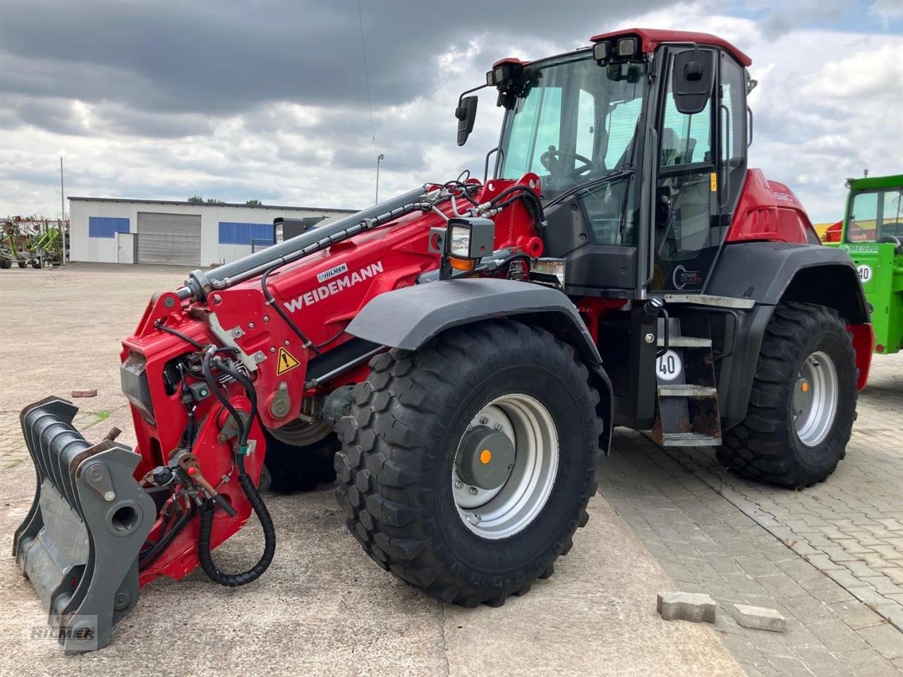 Teleskoplader от тип Weidemann  9580 T, Gebrauchtmaschine в Moringen (Снимка 2)