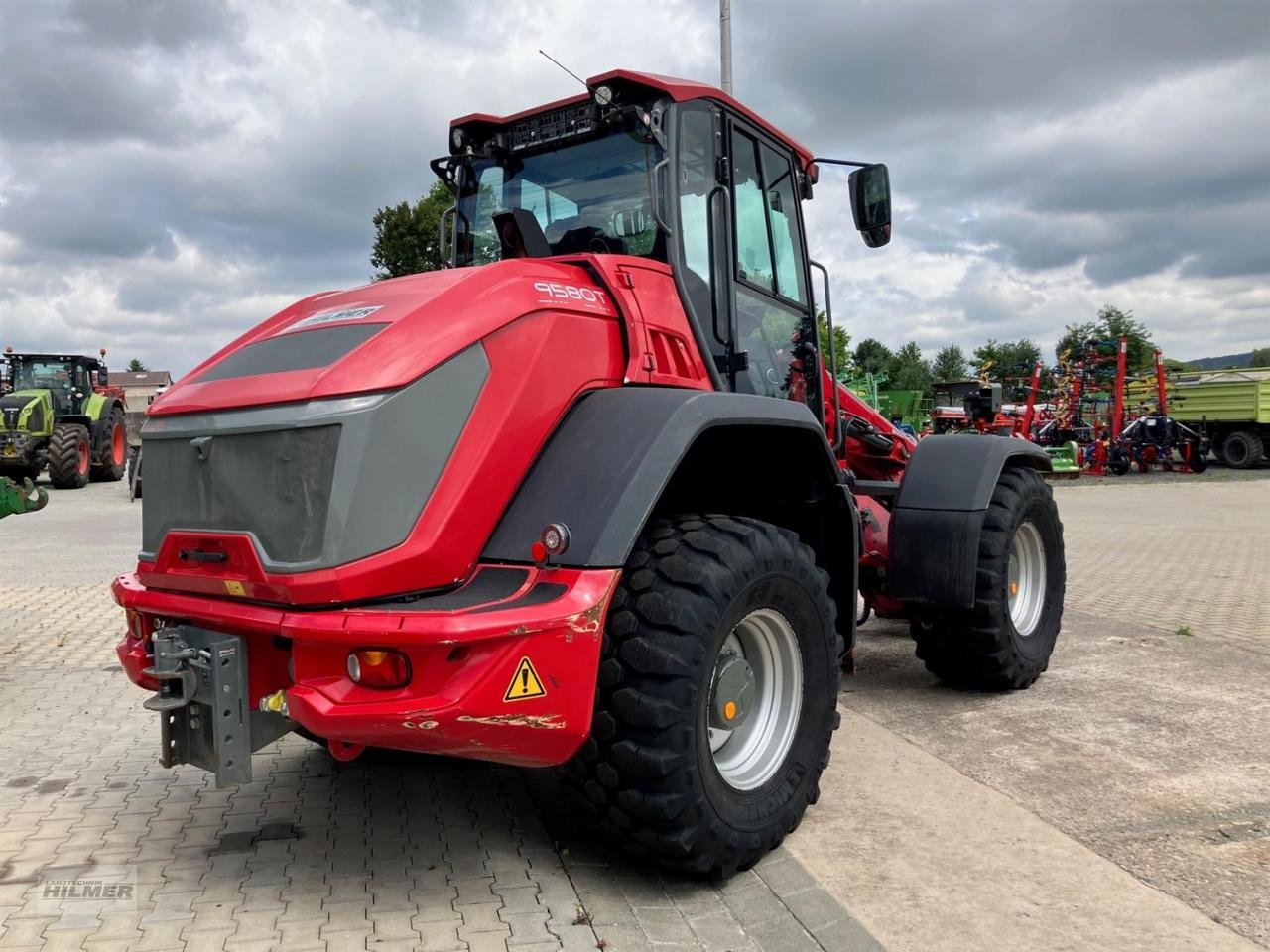 Teleskoplader от тип Weidemann  9580 T, Gebrauchtmaschine в Moringen (Снимка 4)