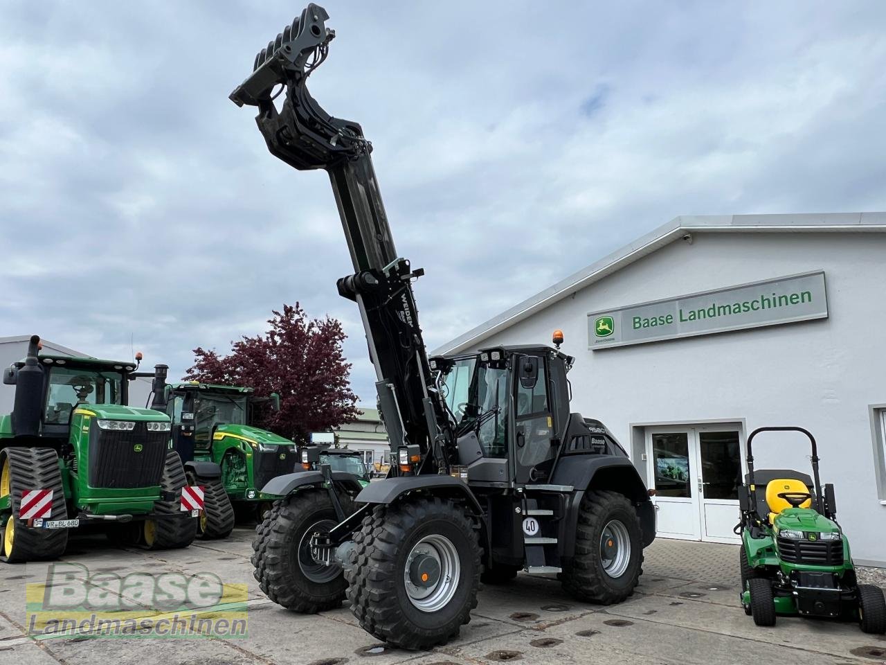 Teleskoplader des Typs Weidemann  9580T VOLLausstattung BlackBeauty, Gebrauchtmaschine in Holthof (Bild 18)