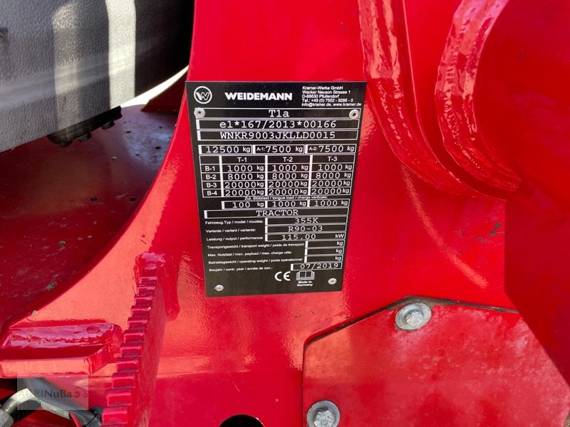 Teleskoplader tip Weidemann  9580T, Gebrauchtmaschine in Prenzlau (Poză 15)