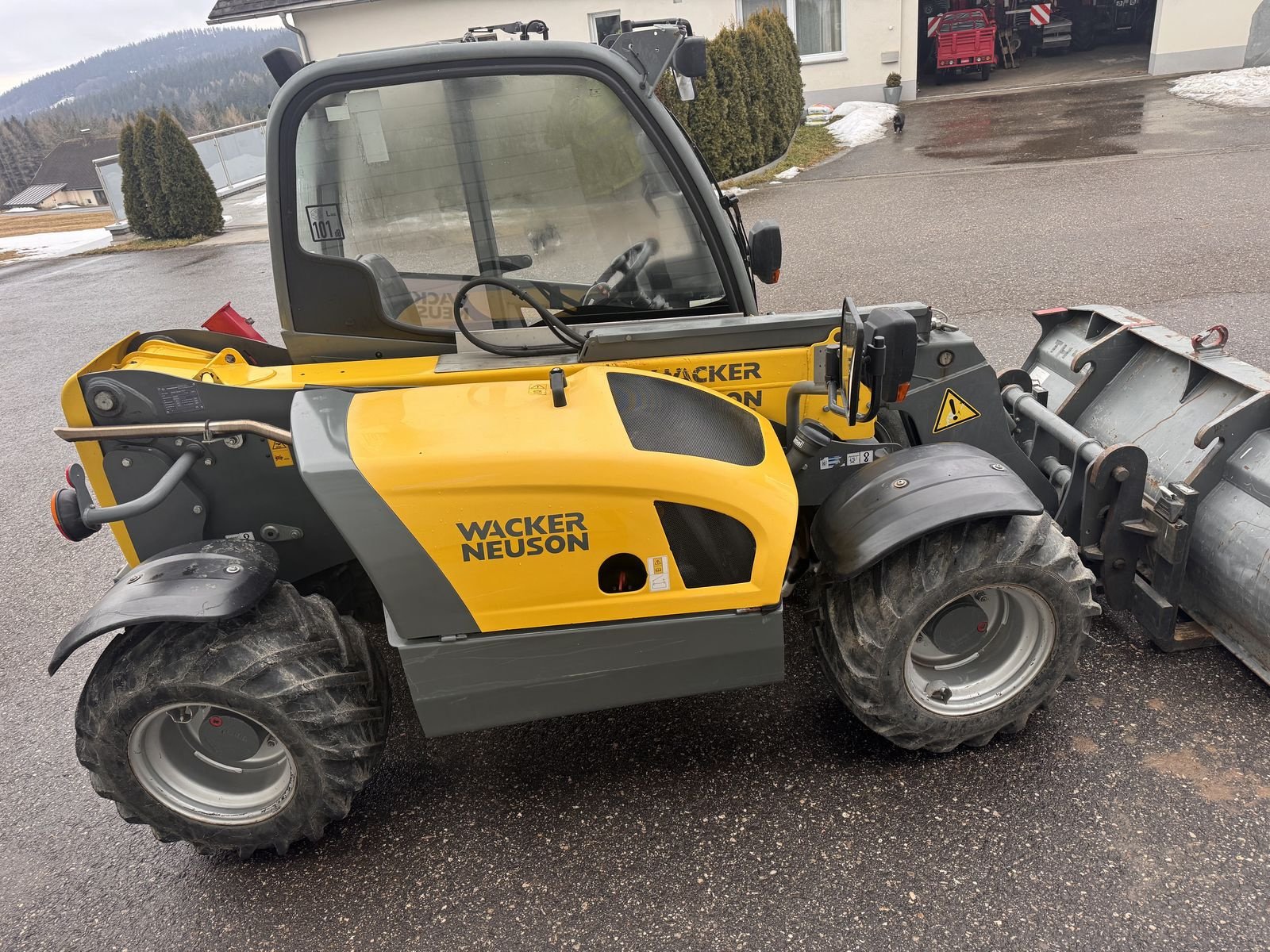 Teleskoplader des Typs Weidemann  T 4512 CC 40, Gebrauchtmaschine in Traberg (Bild 8)