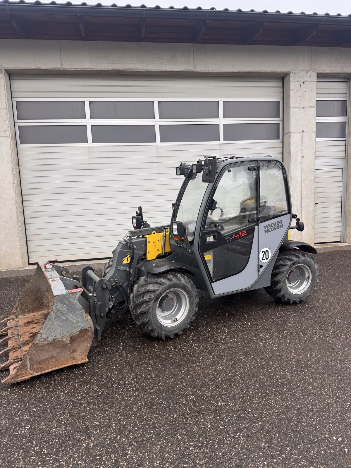 Teleskoplader des Typs Weidemann  T 4512 CC 40, Gebrauchtmaschine in Traberg (Bild 1)