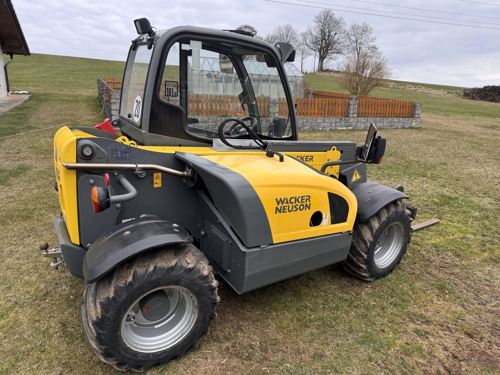 Teleskoplader des Typs Weidemann  T 4512 CC, Gebrauchtmaschine in Traberg (Bild 1)