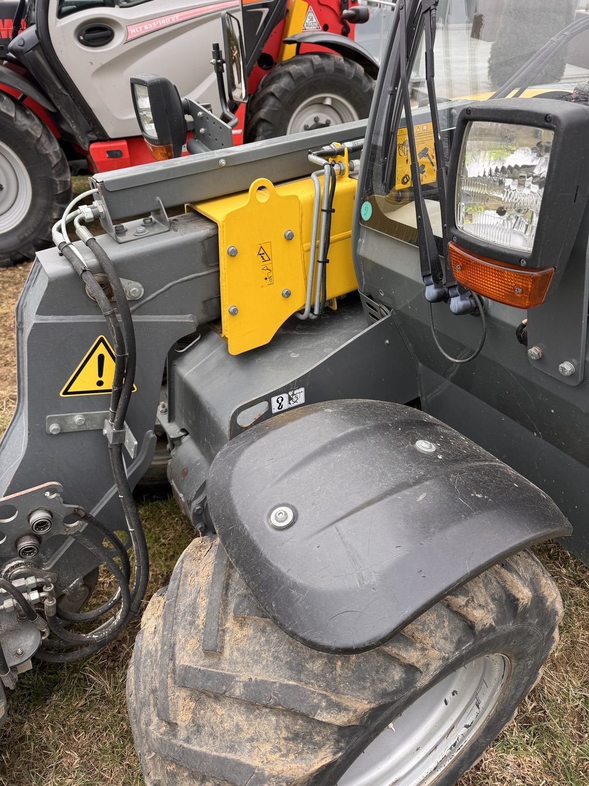 Teleskoplader des Typs Weidemann  T 4512 CC, Gebrauchtmaschine in Traberg (Bild 5)