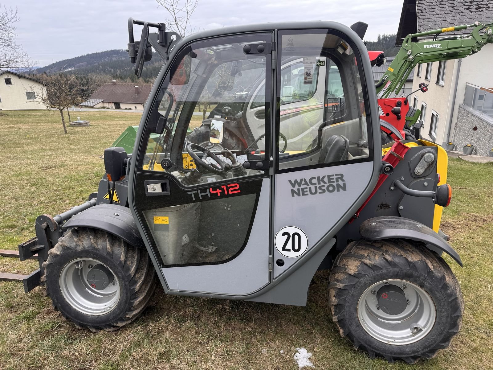 Teleskoplader типа Weidemann  T 4512 CC, Gebrauchtmaschine в Traberg (Фотография 1)