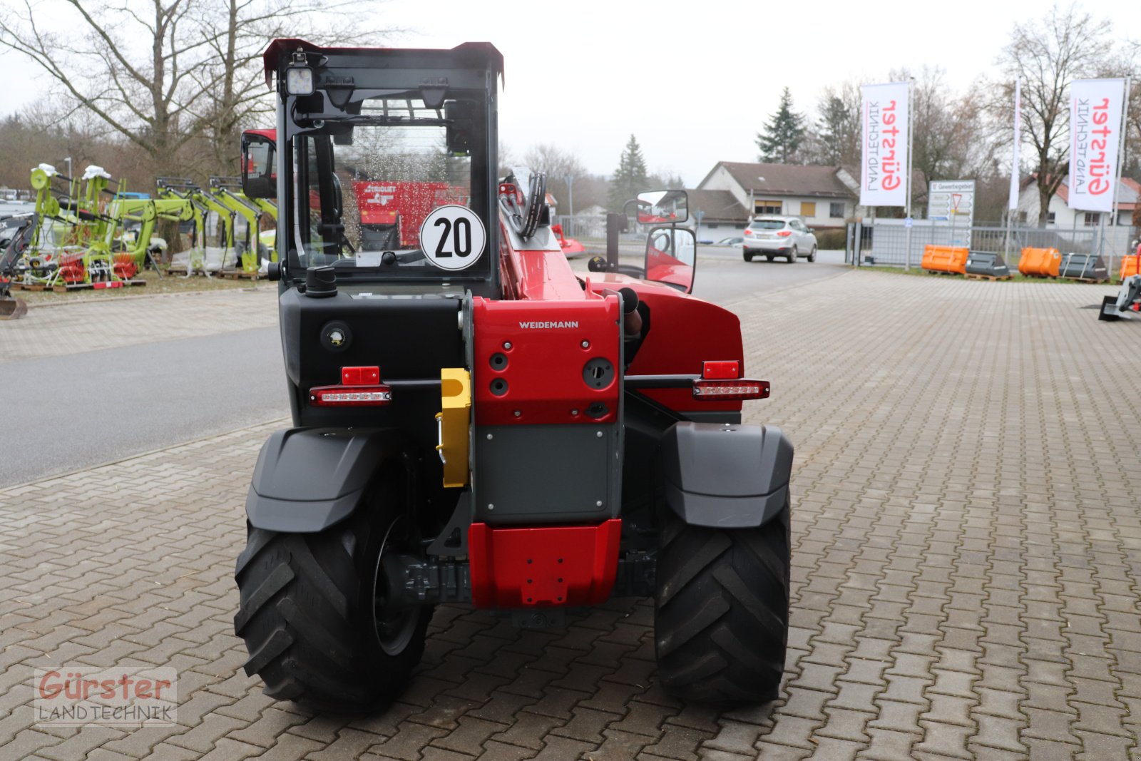 Teleskoplader of the type Weidemann  T 4512, Neumaschine in Mitterfels (Picture 4)