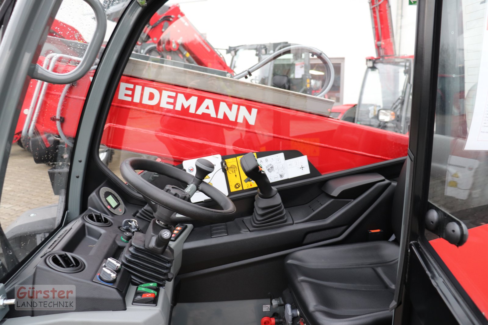 Teleskoplader of the type Weidemann  T 4512, Neumaschine in Mitterfels (Picture 8)